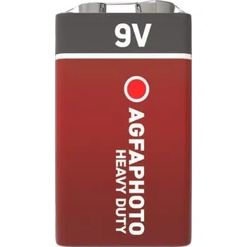 Článková baterie Baterie Heavy Duty, 9V, zinkouhlíková, 1 ks, AGFAPHOTO APF9VS 542713