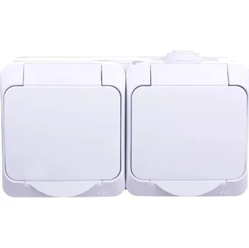 Elektrická zásuvka Hermetická Elektrická Zásuvka Schneider Electric bílá