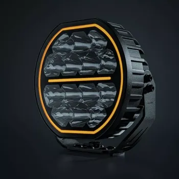 LED reflektor Strands Big Energy 7" s pozičním světlem, 10-32V, 60W, 5600lm, černé