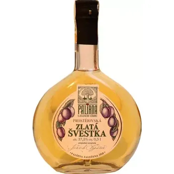Pálenka Prostějovská Zlatá Švestka 37,5% 0,5l