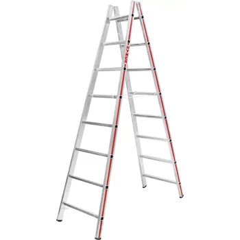 Žebřík Hliníkové štafle Hymer profi 2x8