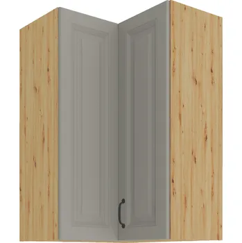 Stolarz-Lempert Kuchyňská skříňka Stilo ClayGRAR - horní rohová 60x60 GN-90 2F (°90), Clay Grey + Artisan