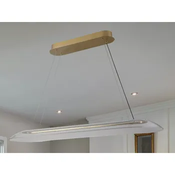 Nástěnné svítidlo LED závěsné svítidlo s dálkovým ovladačem 40W - J4370/G