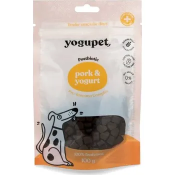 Pamlsek pro psa YOGUPET Dog Snack s vepřovým masem a jogurtem 100g