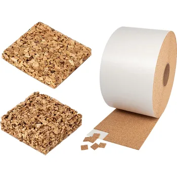 podložka Vitokork - korkové proložky (18 x 18 mm / tl. 4 mm / 12500 ks v roli / 1role)