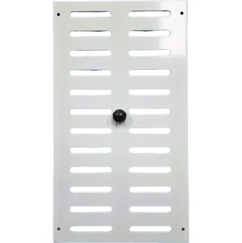 Větrací mřížka Větrací mřížka 260x140 mm hliníková BÍLÁ uzavíratelná