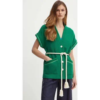 Dámská vesta Vesta La Petite Française VERDICT PFVERDICT zelená 77X, vel. 40