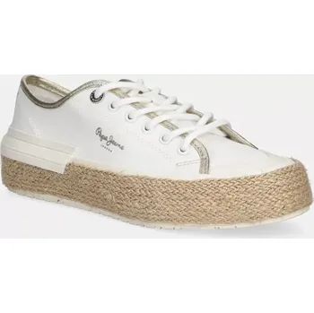 Pánské tenisky Tenisky Pepe Jeans SAMOI MIX PLS31595 bílá 00X, EUR 40