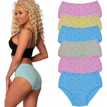 Kalhotky Dámské kalhotky Markal 3XL maxi bavlněné, sada 6 ks
