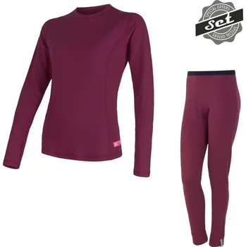 Sportovní oblečení SENSOR SET MERINO DF dámský dlouhý rukáv + spodky