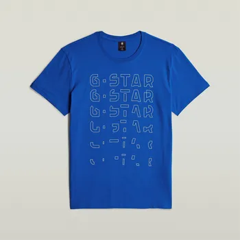 Pánské tričko Tričko G Star Lapis Blue 1089836 Large
