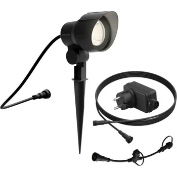 Nástěnné svítidlo Philips 8719514477216 zahradní sloupek GardenLink 1x24W | 600lm | 2700K | IP44 - k zapíchnutí, černá