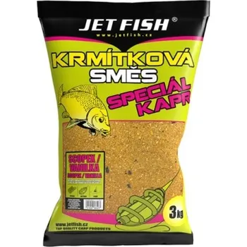 Návnadová surovina Krmítková směs Jet Fish 3kg - Skopex - Vanilka
