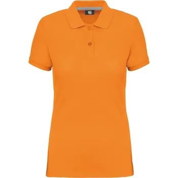 Pánské oblečení Kariban Polokošile Kariban WK275, krátký rukáv, dámská COT20W27523505-orange 2XL Oranžová