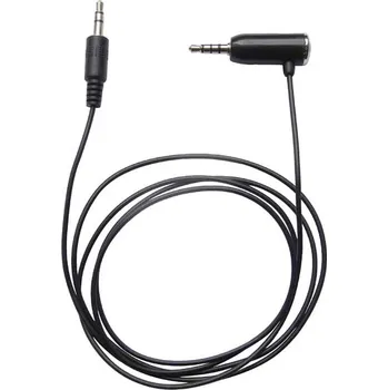 Audio kabel Audio Hands free kabel, Jack (3.5mm) samec 4-pólový - Jack (3.5mm) samec, 1.2 m, stereo, č