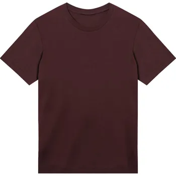 pracovní tričko TRUE BLANKS Tričko Essentials Mens Regular Tee, krátký rukáv, pánské COT73838308201-maroon S Kaštanová