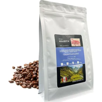 Káva Káva Peru arabica zrnková 100 g