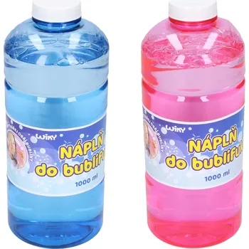 Bublifuk Náplň do bublifuku 1 L 21,5 cm - Český obal