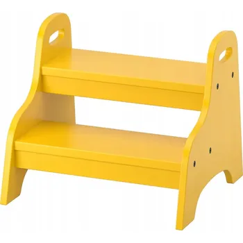 Stolička IKEA TROGEN Dětská stolička, žlutá, 40x38x33 cm