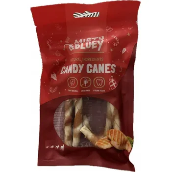 Pamlsek pro psa Misty & Bluey CANDY CANES 60 g odměna NL