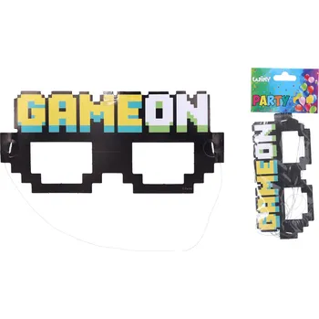 Párty škrabošky 17x7,6 cm, 6 ks