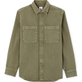 Pánská košile Celio Košile Lanime - Pánské Celio kaki 3255095