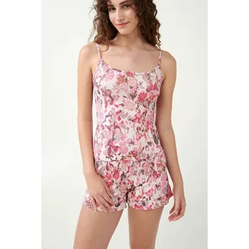 Dámské kraťasy Dámské květinové šortky Vamp Rose Vinka, rose vinka XXL i512_21828_806_6