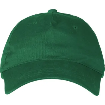 Pracovní přilba Neutral Kšiltovka O 93090 bio fairtrade, 5 panelová COT77939054099-bottle gree Zelená lahvově UNI