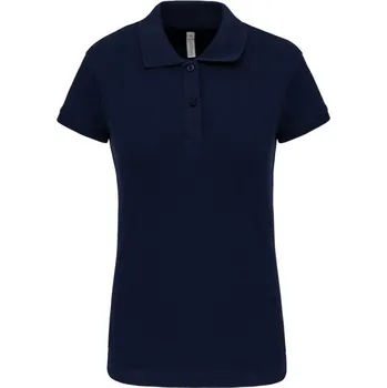 Pánské oblečení Kariban Polokošile Kariban Brooke K240, elastické, krátký rukáv, dámská COT20K24000300-navy Navy XS