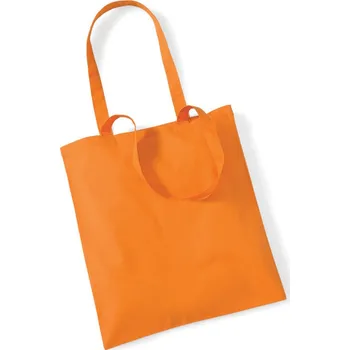 Westford Mill Taška Bag for Life W101, bavlněná, 10l COT50010123599-orange Oranžová UNI