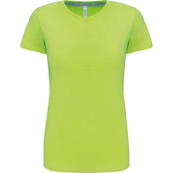 pracovní tričko Kariban Tričko K380, krátký rukáv, dámské COT20K38012202-lime M Zelená lime