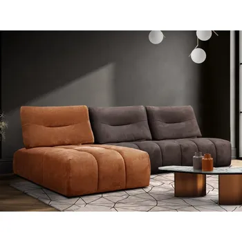 Sedací souprava Designová rohová sedací souprava s nastavitelnou hloubkou sedáku LARI 2 Levý roh