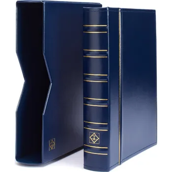 Obal pro sběratelský předmět Leuchtturm VARIO Classic album s kazetou Barva: Modrá