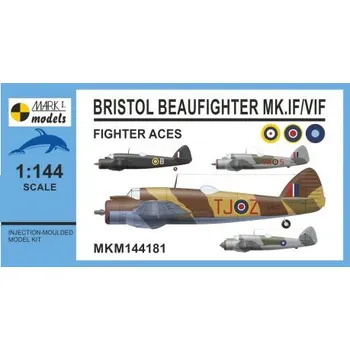 Plastikový model MARK I. Models 1:144 Bristol Beaufighter ‘Aces’
