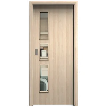 Interiérové dveře SAPELI ELEGANT KOMFORT M33 - CPL LAMINÁT - POSUVNÉ DVEŘE VČ. ZÁRUBNĚ - Jasan Průchozí šířka (cm): 120, Průchozí výška (cm): 197, Typ skla: Čiré sklo