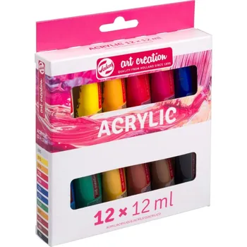 Speciální výtvarná barva Royal talens ARTCREATION akryl set 12 x12 ml