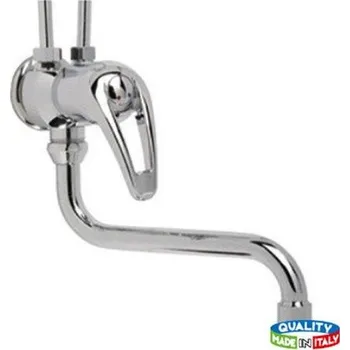 Vodovodní baterie Páková baterie pro beztlakové ohřívače vody nástěnná dřezová GL 8700T včetně připojovacích trubiček 420 mm