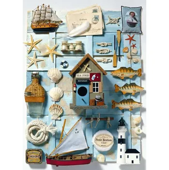 Puzzle RAVENSBURGER Puzzle Námořnický styl 500 dílků