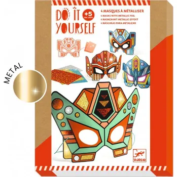 Hračka DJECO Vyrob si masky super robotů