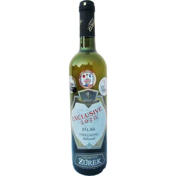 Víno Vinařství Žůrek, Pálava, výběr z hroznů, 2023, 14,5%, 0,75 l, (holá láhev)