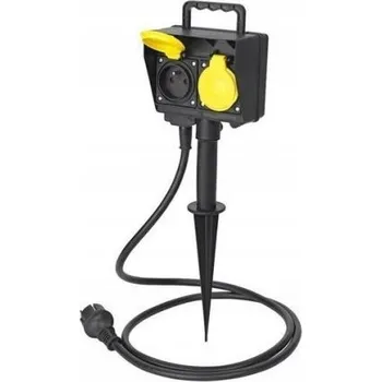 Prodlužovací kabel Prodlužovací Kabel zahradní IP44 1,5M 4x kolík venkovní