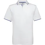 B&C Pánská polokošile PU413 White-Royal Blue M
