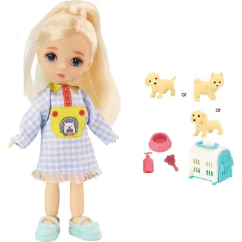 Panenka Panenka s pejskem set 12,5 cm