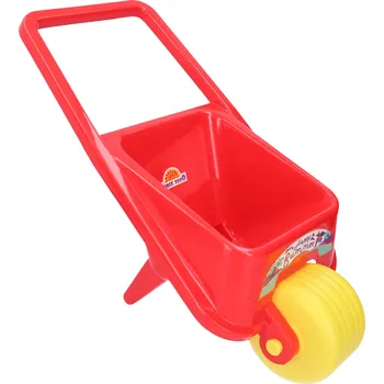 Hra na zahradu Kolečko plastové červené 46 cm