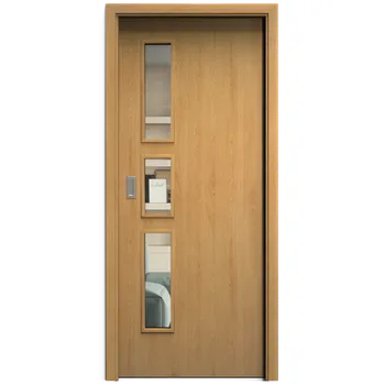 Interiérové dveře SAPELI ELEGANT KOMFORT M33 - START - POSUVNÉ DVEŘE VČ. ZÁRUBNĚ - Dub Průchozí šířka (cm): 70, Průchozí výška (cm): 210, Typ skla: Čiré sklo