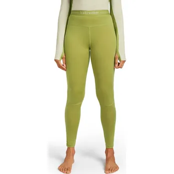 Dámské kalhoty ICEBREAKER Wmns 125 ZoneKnit Leggings, Olive (vzorek) velikost: S