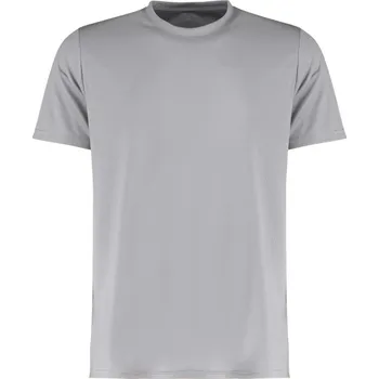 pracovní tričko Kustom Kit Tričko Cooltex Plus KK 555, krátký rukáv, pánské COT430555aex03-heather gre L Melír šedá