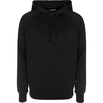 pracovní mikina Pure Waste Mikina s kapucí HDUB, unisex COT74HDUB00203-black L Černá