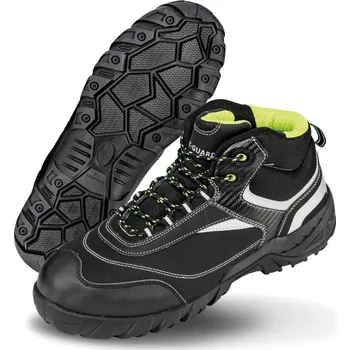 Pracovní obuv Result Obuv Blackwatch S3 SRC R 339X, kotník s nekovovu špicí a stélkou COT30339X817h4-black/silve 46 Černá/stříbrná