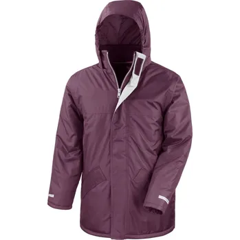 pracovní bunda Result Parka R 207X, zimní COT30207X37013-burgundy 3XL Burgundová